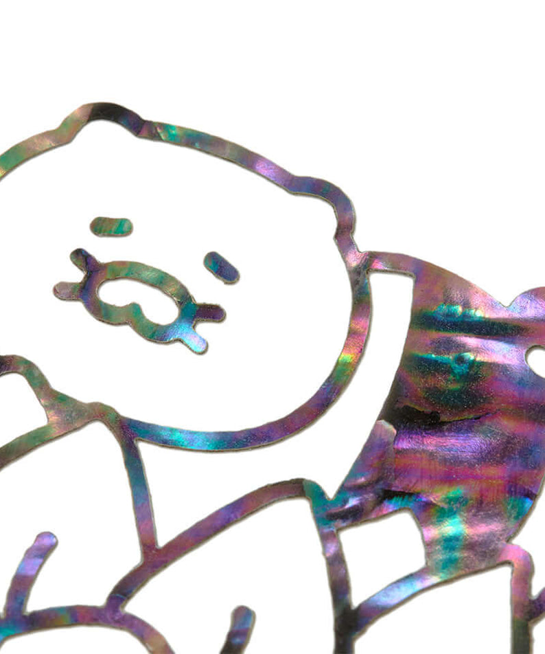 Kakao Friends Chunsik Mother-of-pearl Stickers