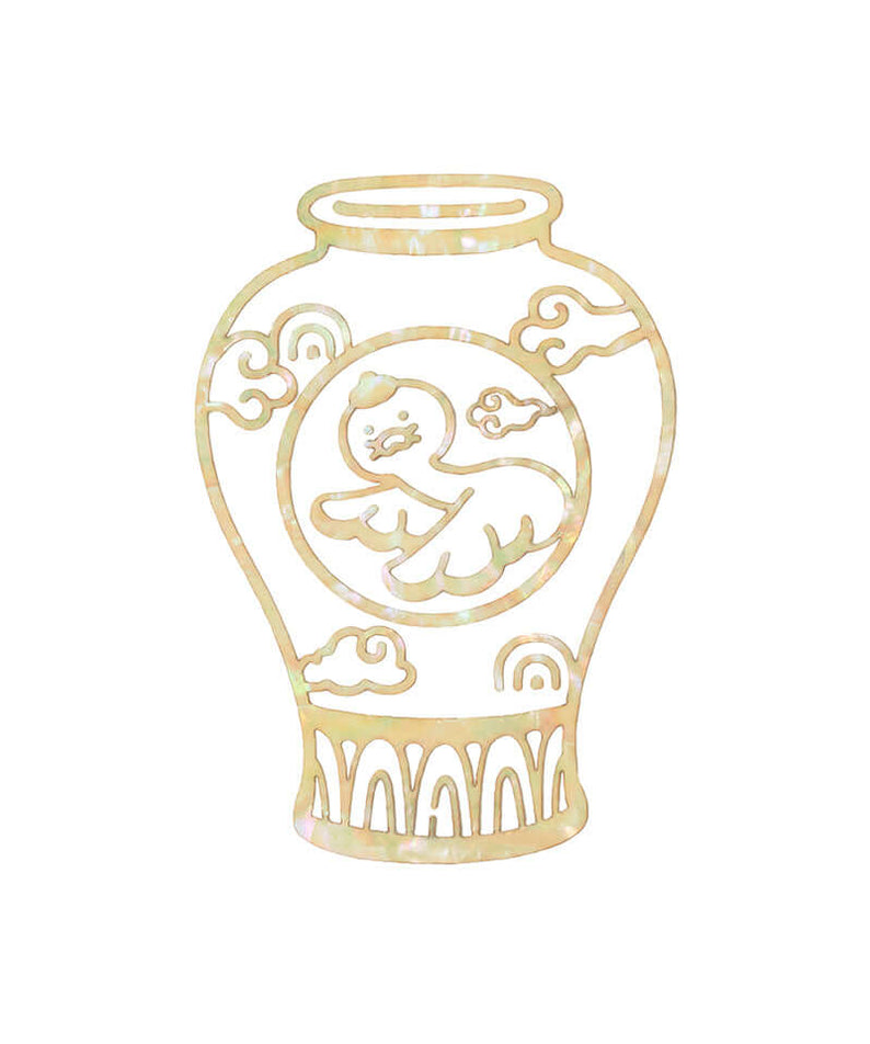 Kakao Friends Chunsik Mother-of-pearl Stickers