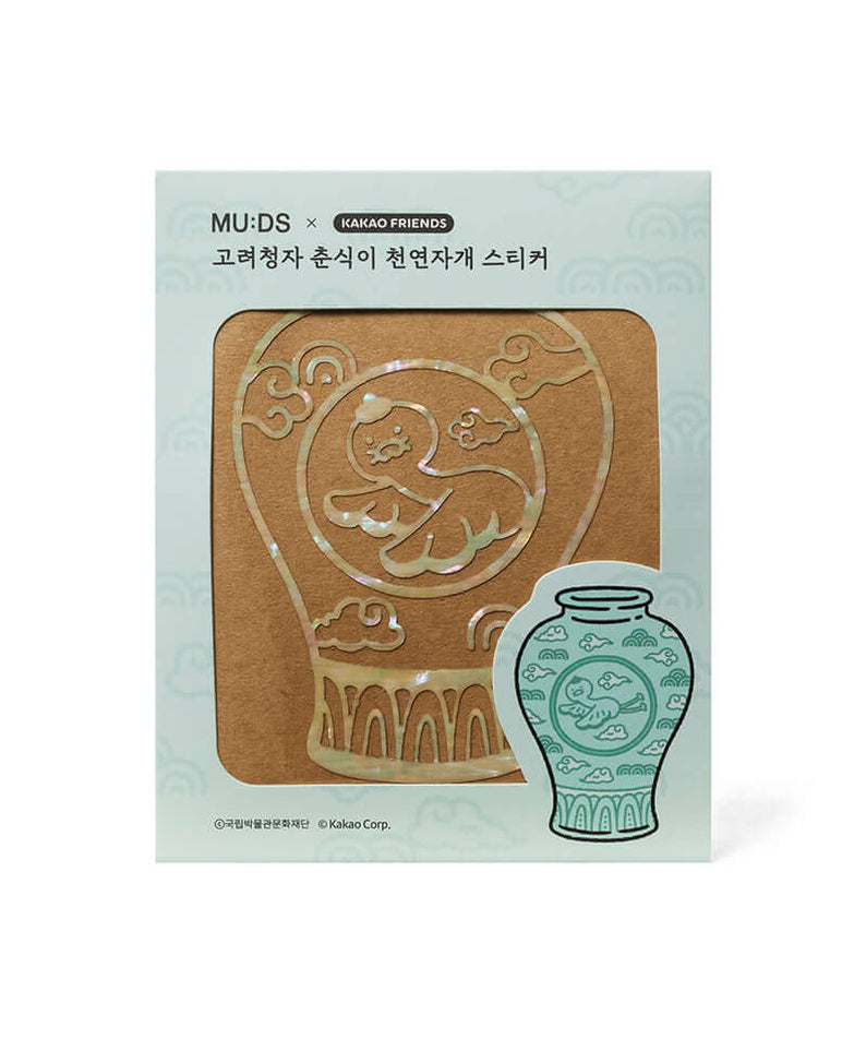 Kakao Friends Chunsik Mother-of-pearl Stickers