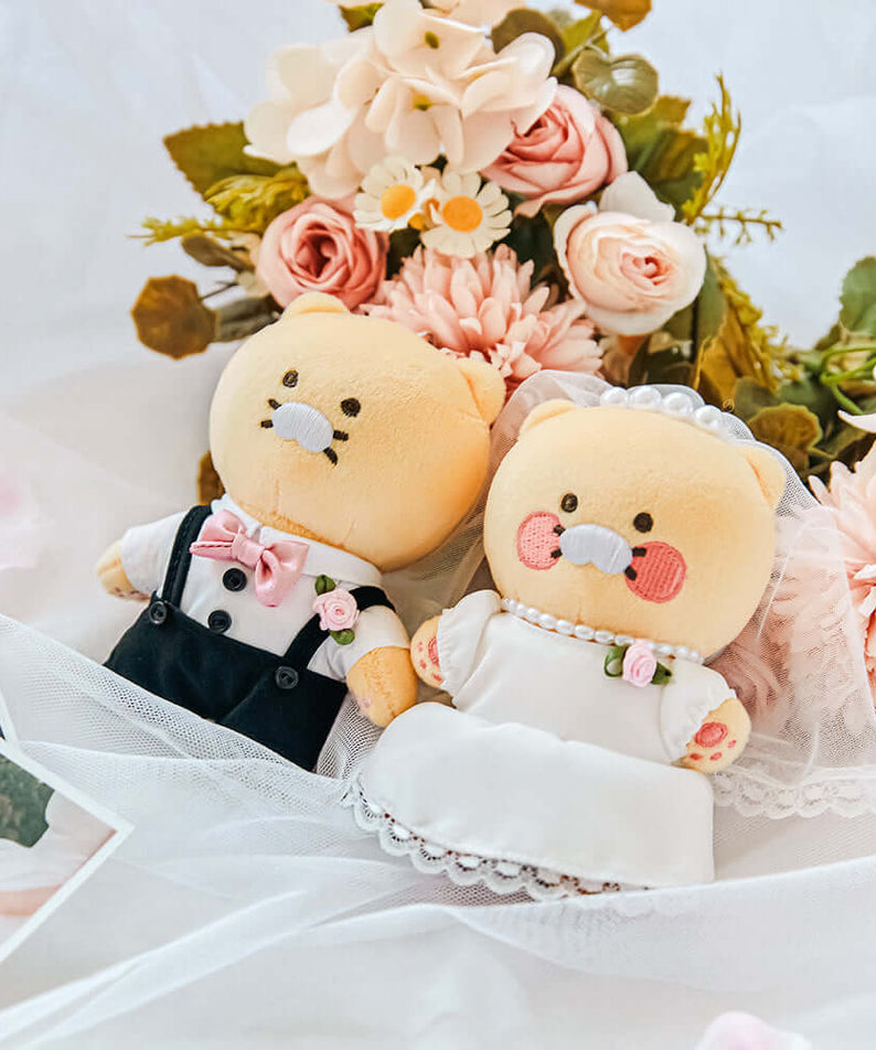 Kakao Friends Chunsik Plush Keyring Set