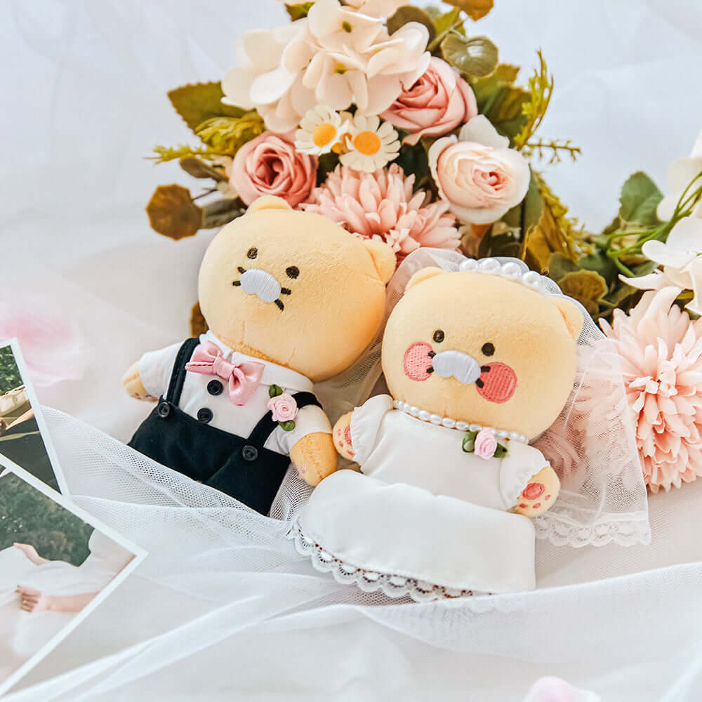 Kakao Friends Chunsik Plush Keyring Set
