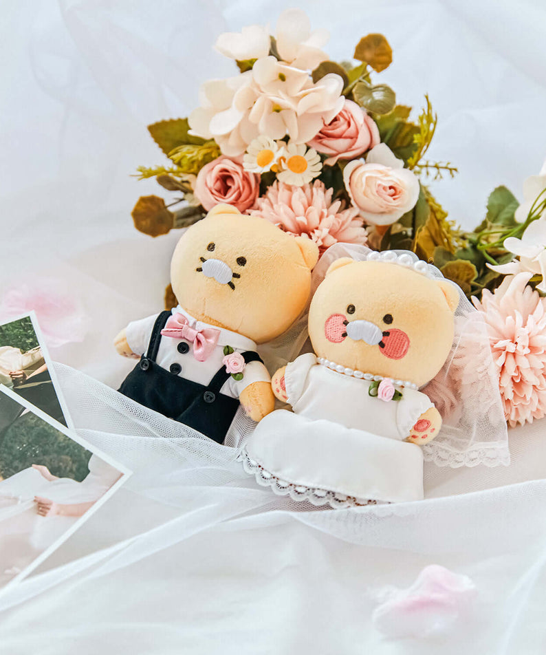 Kakao Friends Chunsik Plush Keyring Set