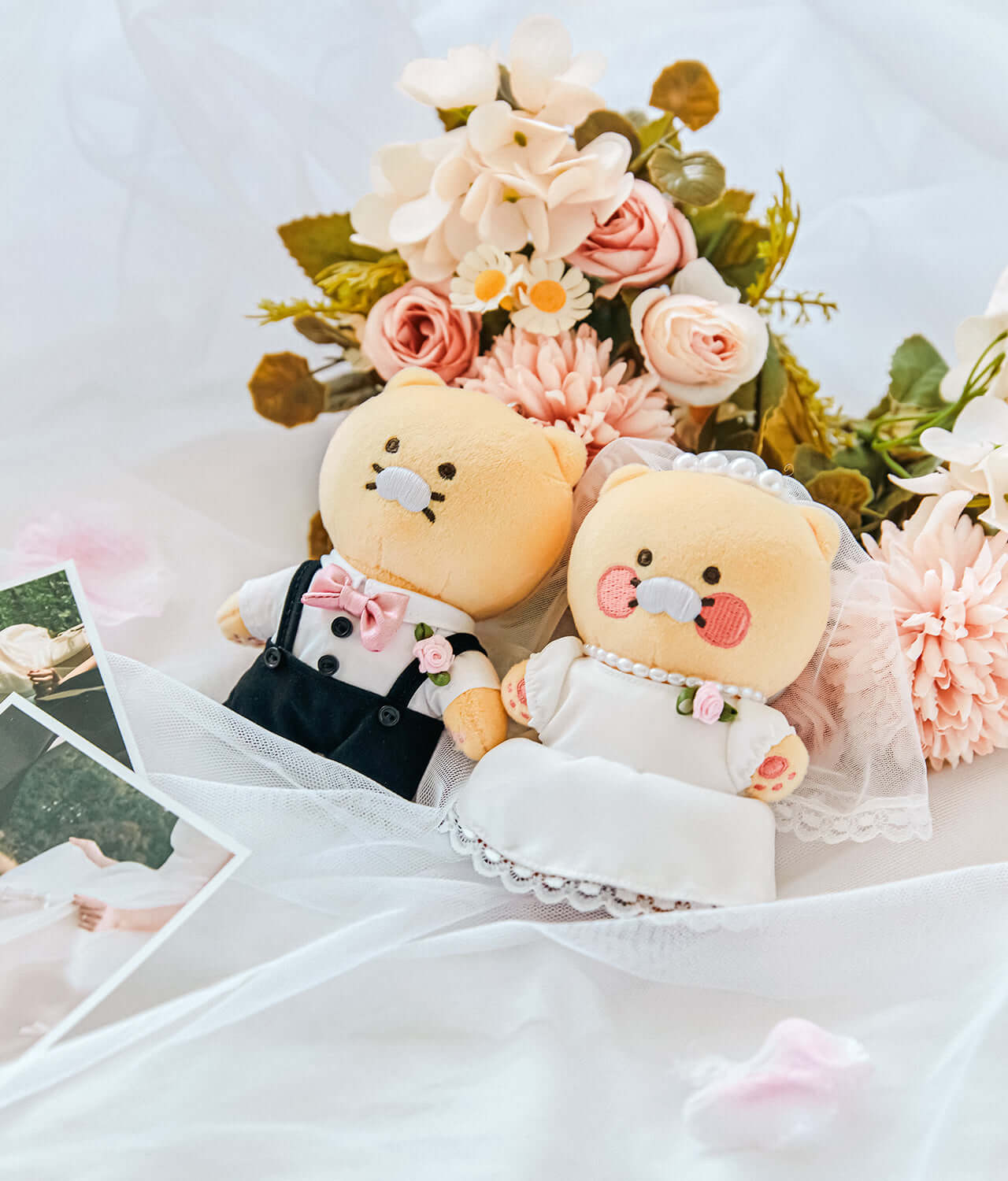 Kakao Friends Chunsik Plush Keyring Set