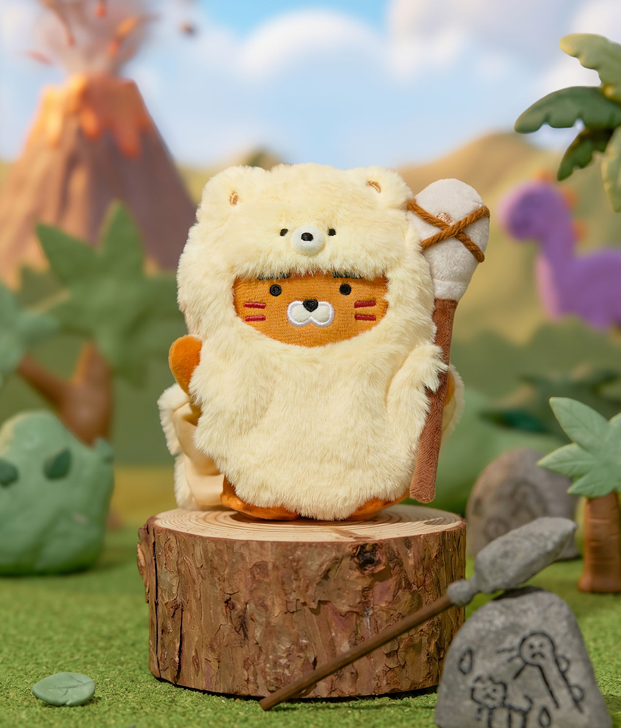 Kakao Friends Ryan Plush Keyring