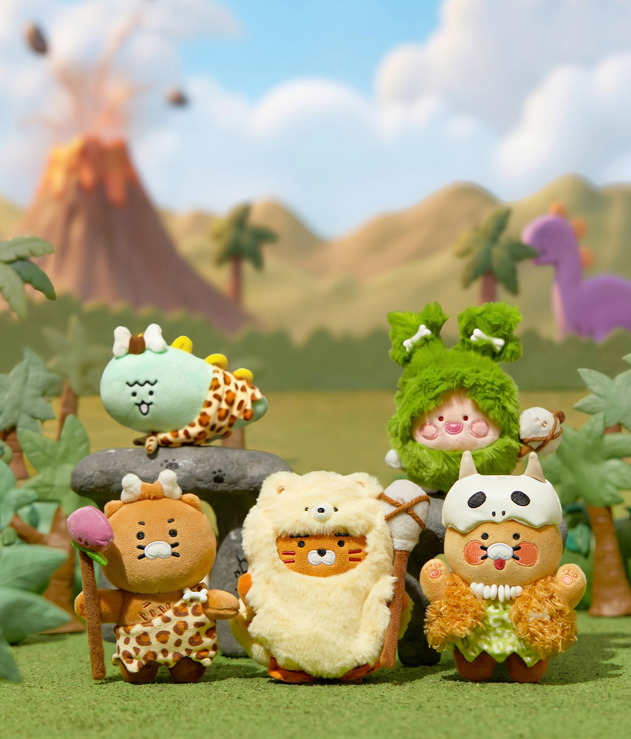 Kakao Friends Ryan Plush Keyring