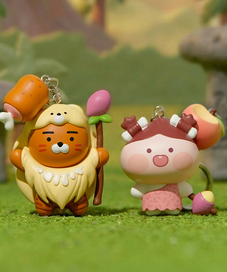 Kakao Friends Apeach Figure Keyring