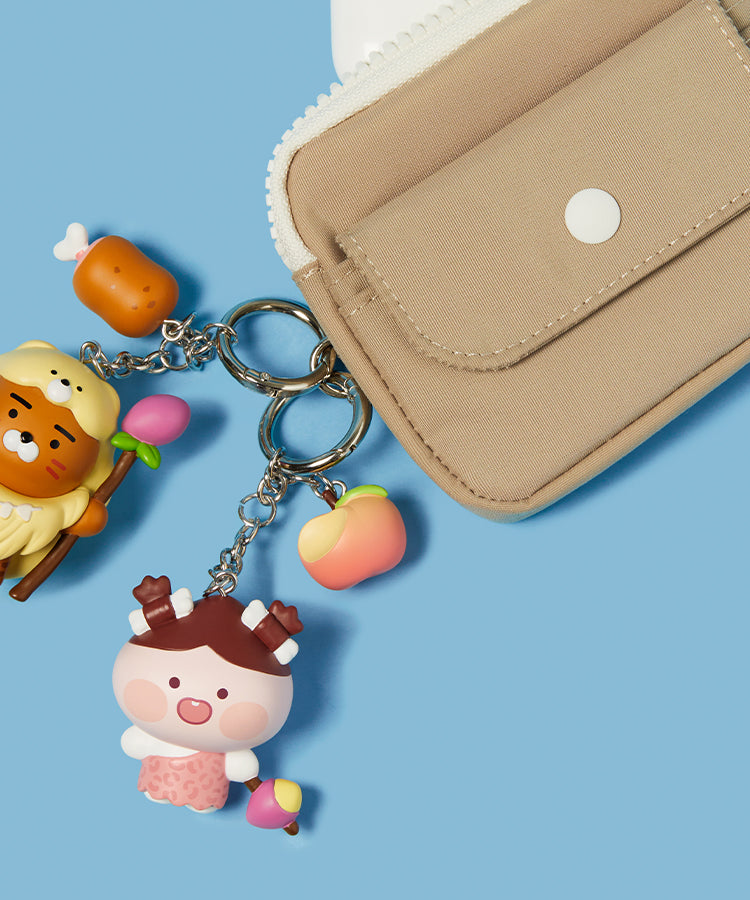 Kakao Friends Apeach Figure Keyring