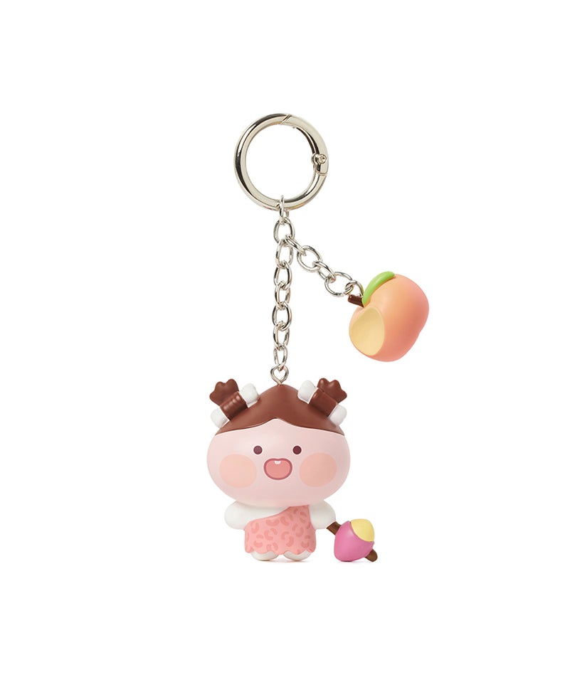 Kakao Friends Apeach Figure Keyring