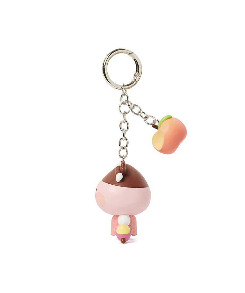 Kakao Friends Apeach Figure Keyring