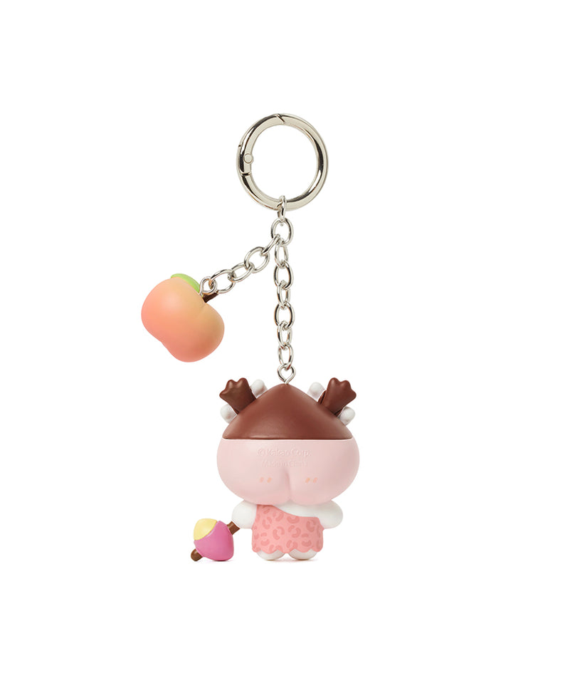 Kakao Friends Apeach Figure Keyring