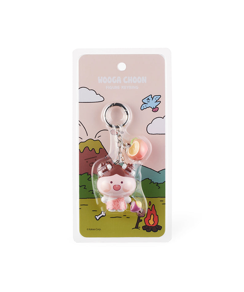 Kakao Friends Apeach Figure Keyring
