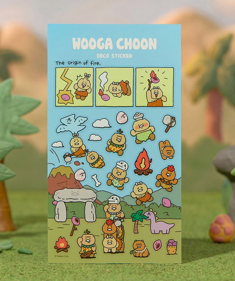 Kakao Friends Friends Clear Stickers