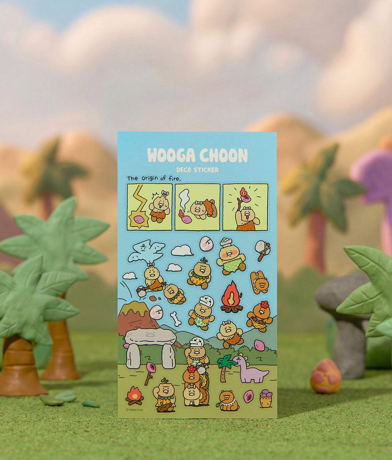 Kakao Friends Friends Clear Stickers