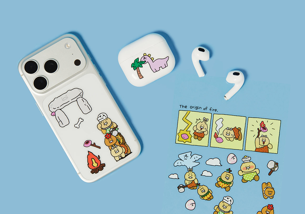 Kakao Friends Friends Clear Stickers