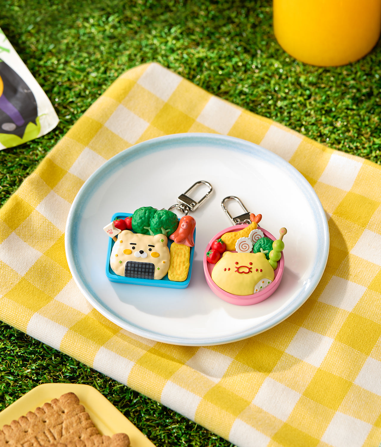 Kakao Friends Ryan Figure Keyring