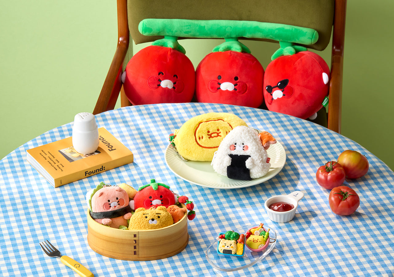 Kakao Friends Ryan Figure Keyring