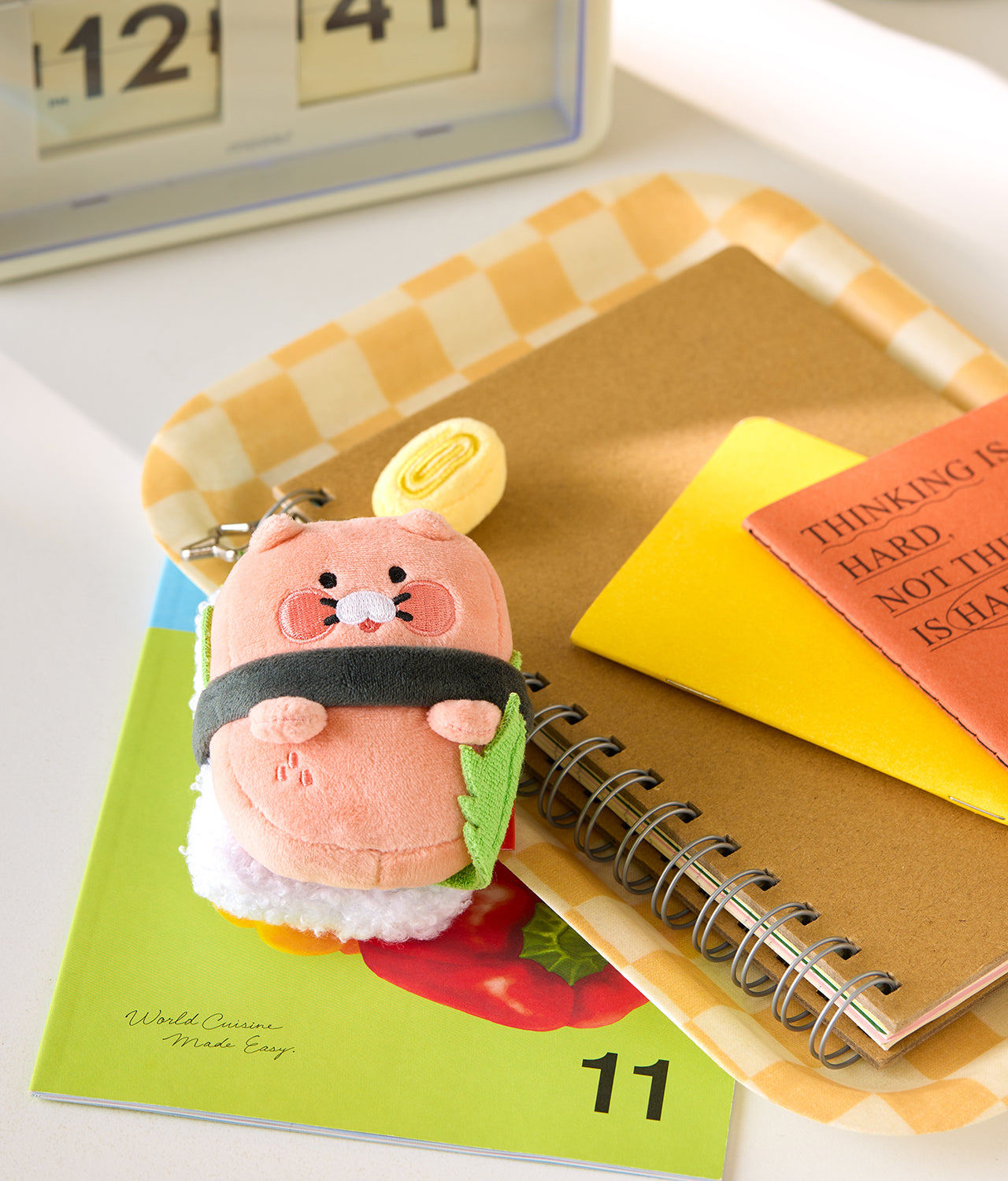 Kakao Friends Chunsik Plush Keyring