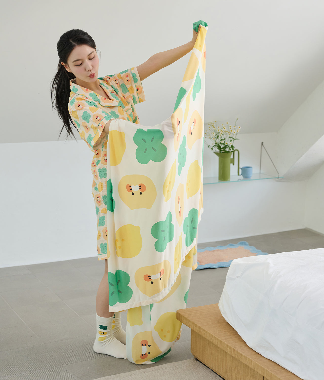 Kakao Friends Chunsik Bedsheet
