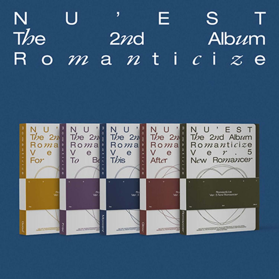 Nu'est - The 2nd Album [Romanticize] - Kpop Album