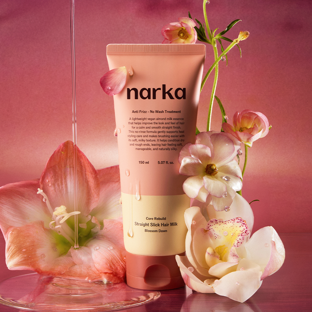 NARKA Straight Sleek Hair Milk with Mini Refill