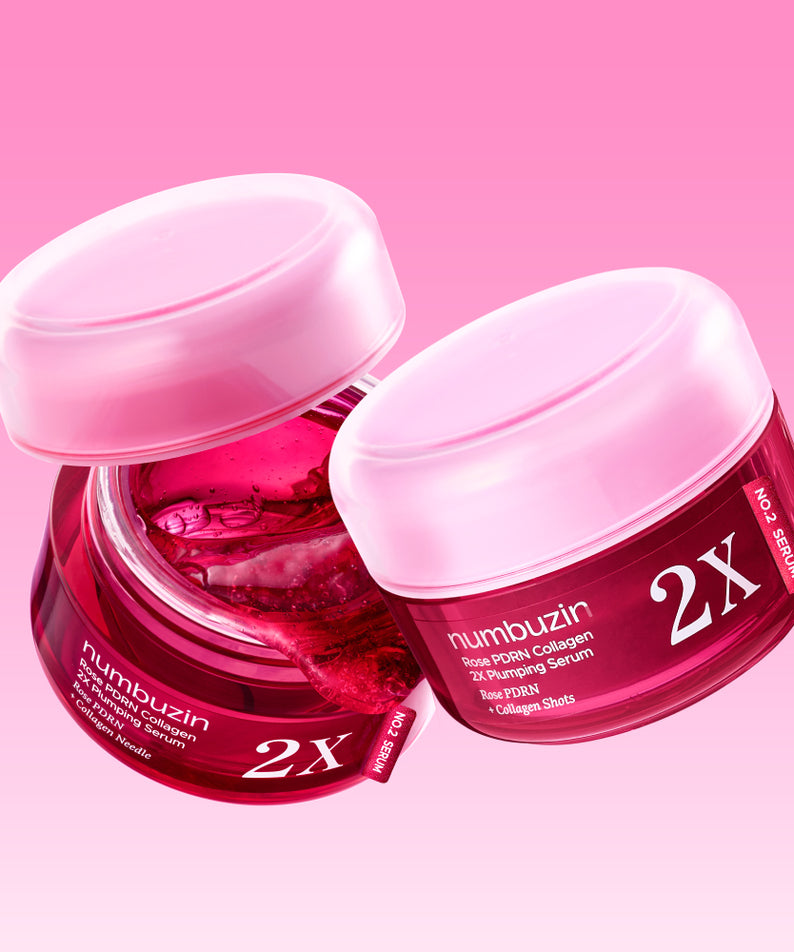 NUMBUZIN No.2 2X Rose PDRN Collagen Plumping Serum Double Pack (30ml x 2)