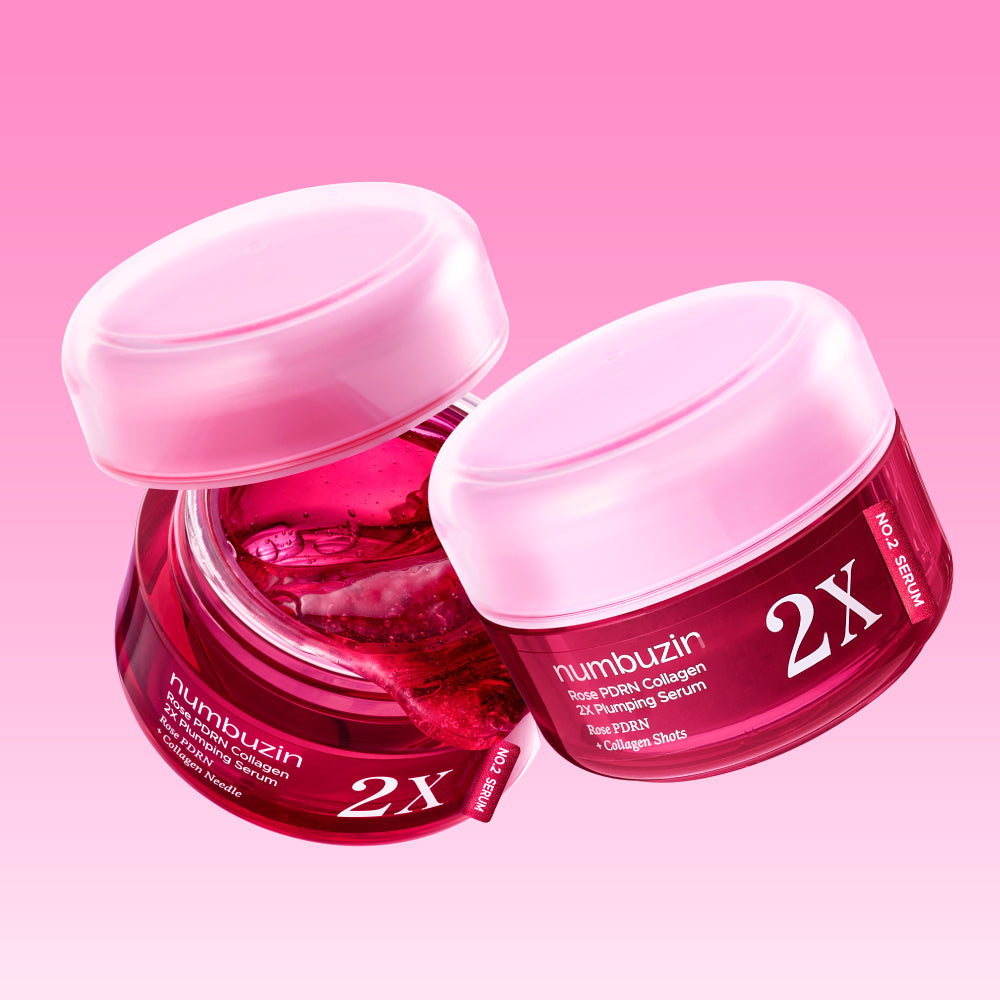 NUMBUZIN No.2 2X Rose PDRN Collagen Plumping Serum Double Pack (30ml x 2)