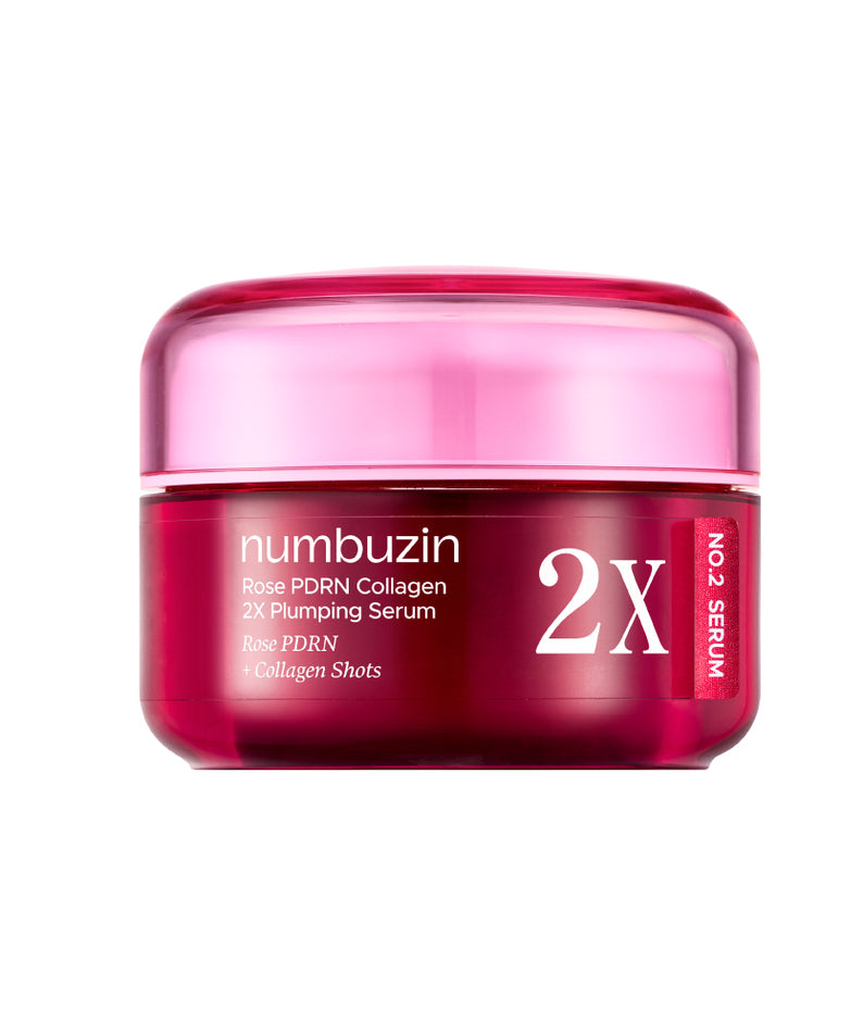 NUMBUZIN No.2 2X Rose PDRN Collagen Plumping Serum Double Pack (30ml x 2)