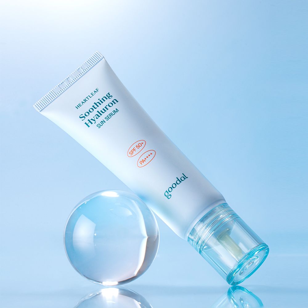 GOODAL Houttuynia Soothing Hyaluron Sun Serum