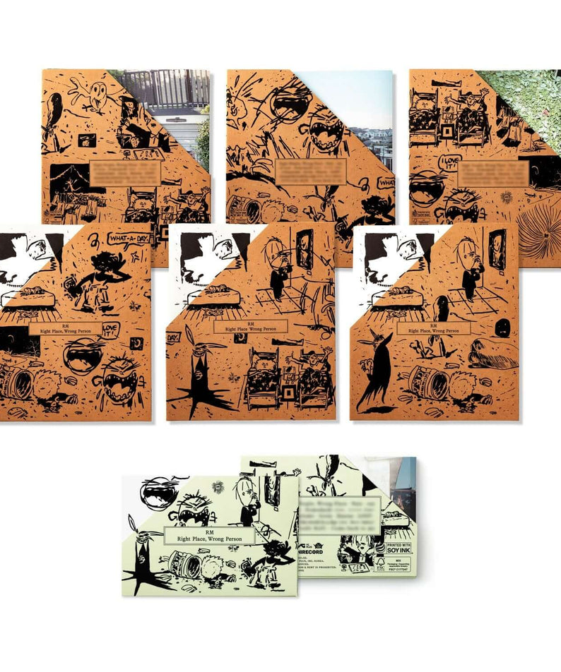 RM - 2nd Album [Right Place, Wrong Person] (Standard+)(Set)  | Kool Seoul - Buy Kpop Albums Online