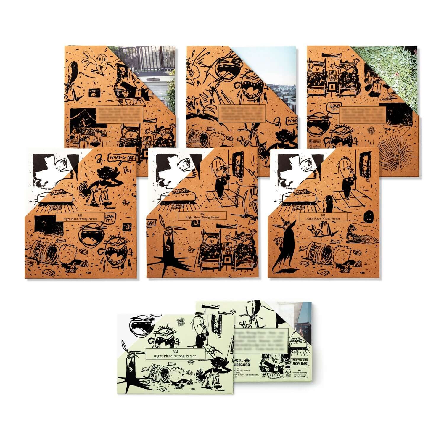 RM - 2nd Album [Right Place, Wrong Person] (Standard+)(Set)  | Kool Seoul - Buy Kpop Albums Online