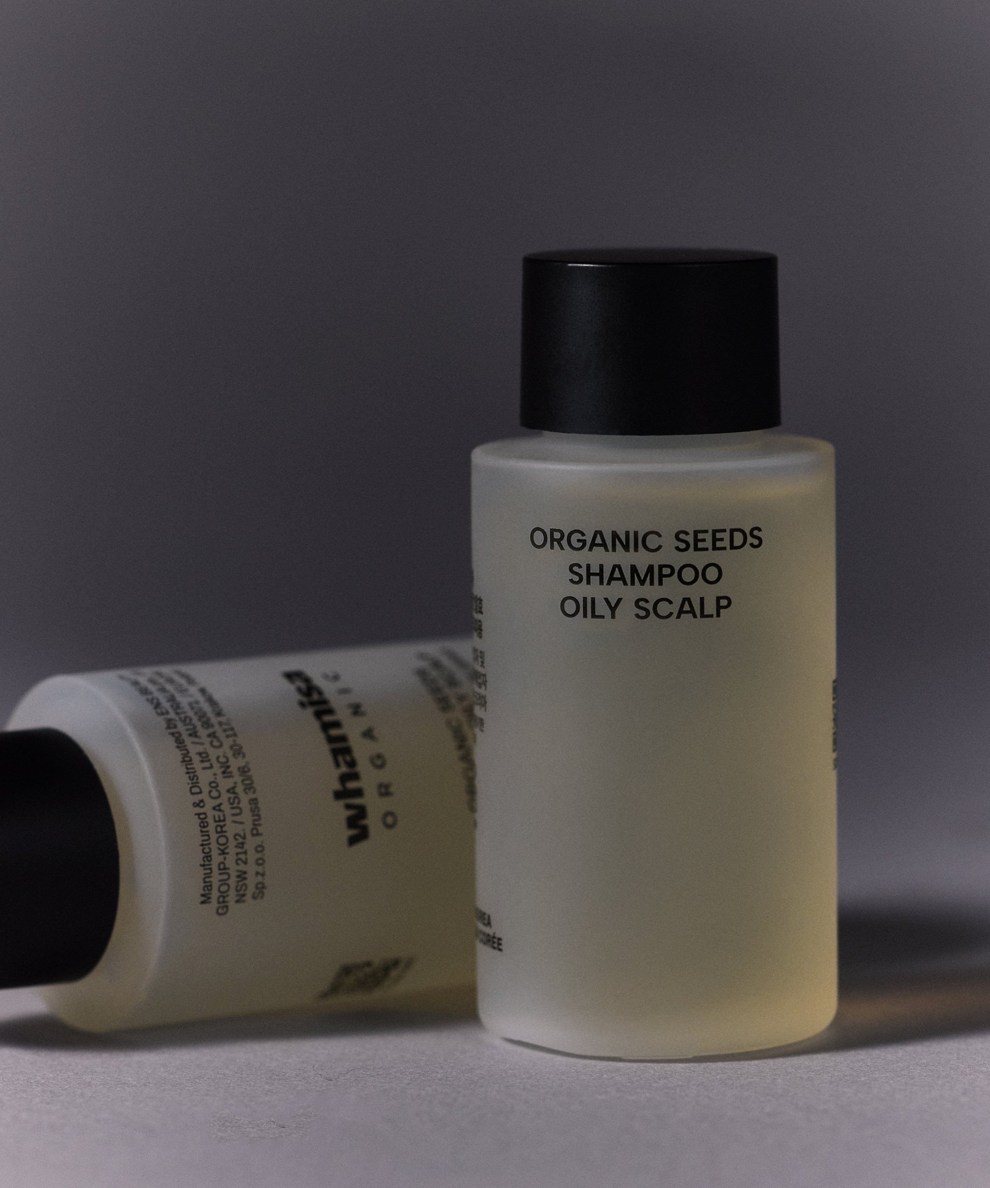 WHAMISA Organic Seeds Shampoo for Oily Scalp