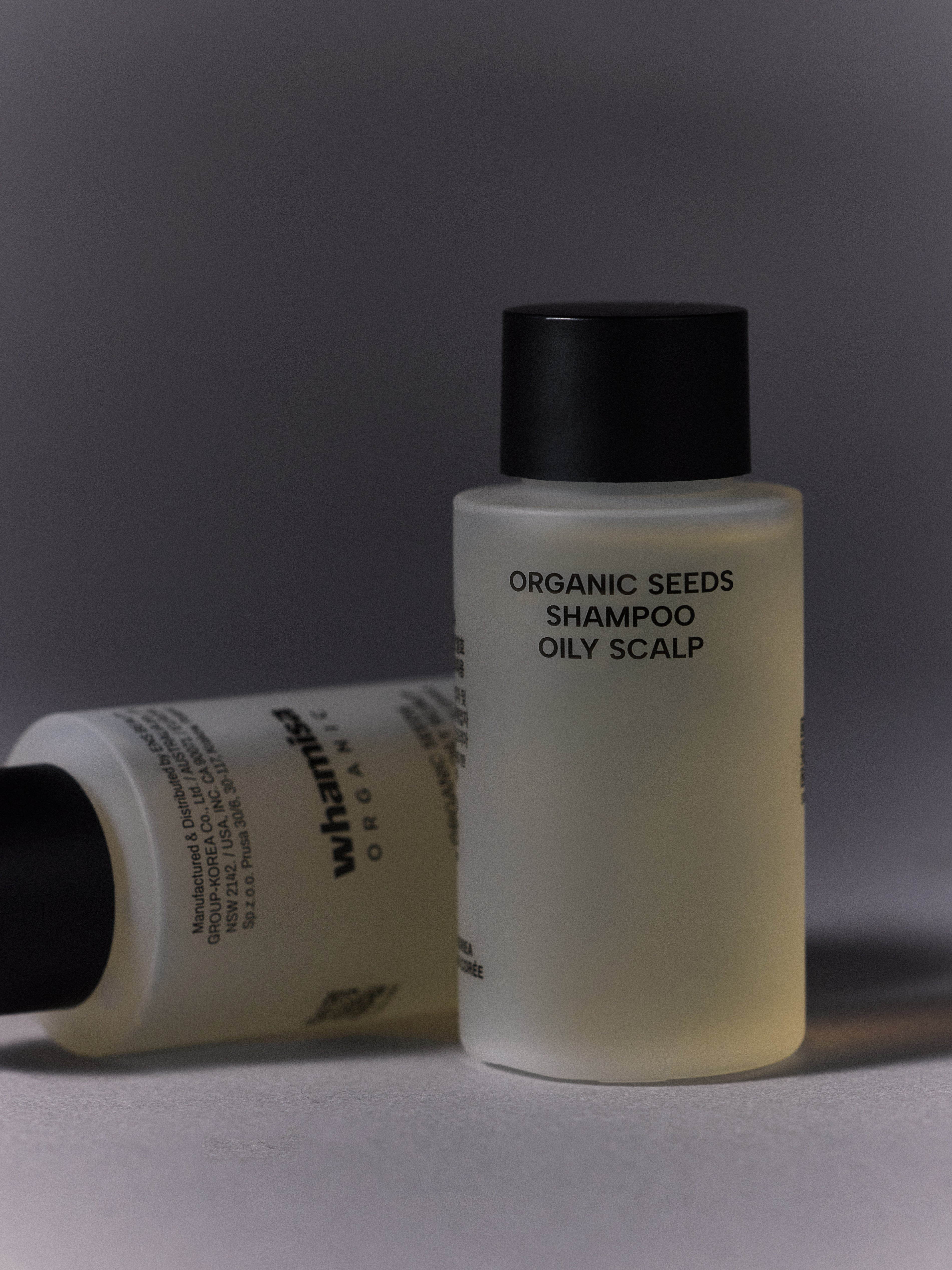 WHAMISA Organic Seeds Shampoo for Oily Scalp