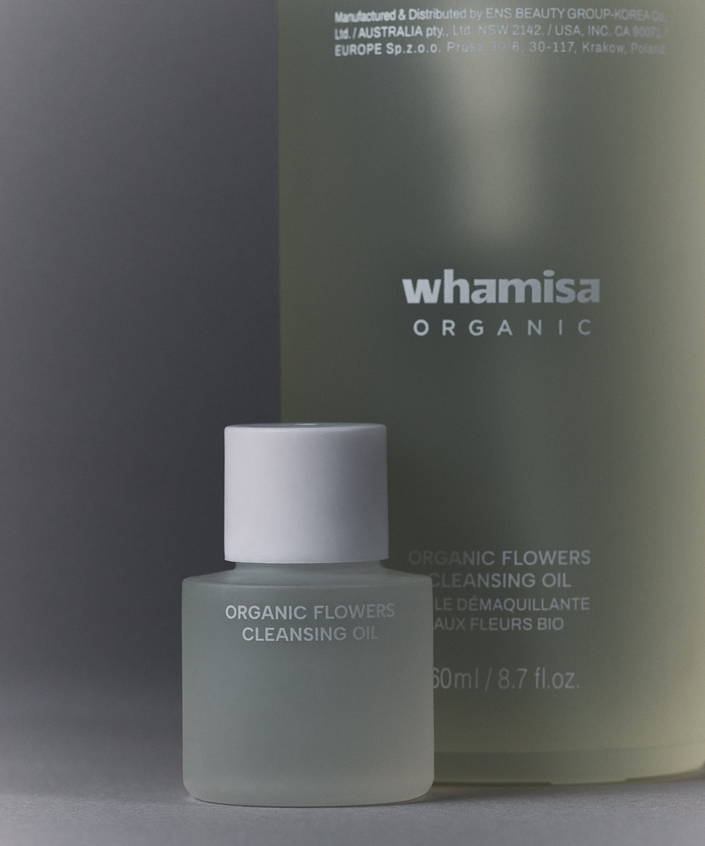 WHAMISA Organic Flowers Cleansing Oil