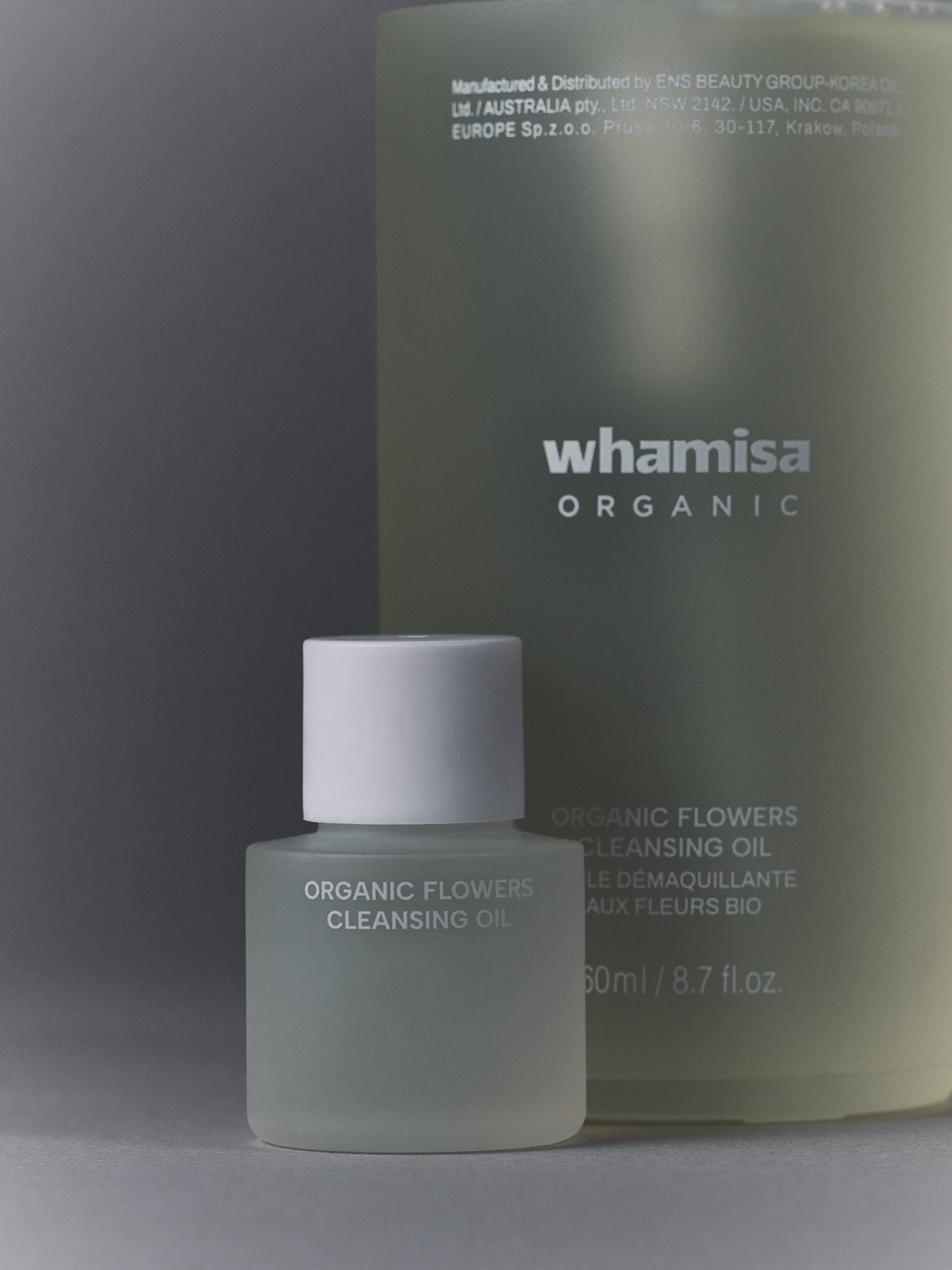 WHAMISA Organic Flowers Cleansing Oil