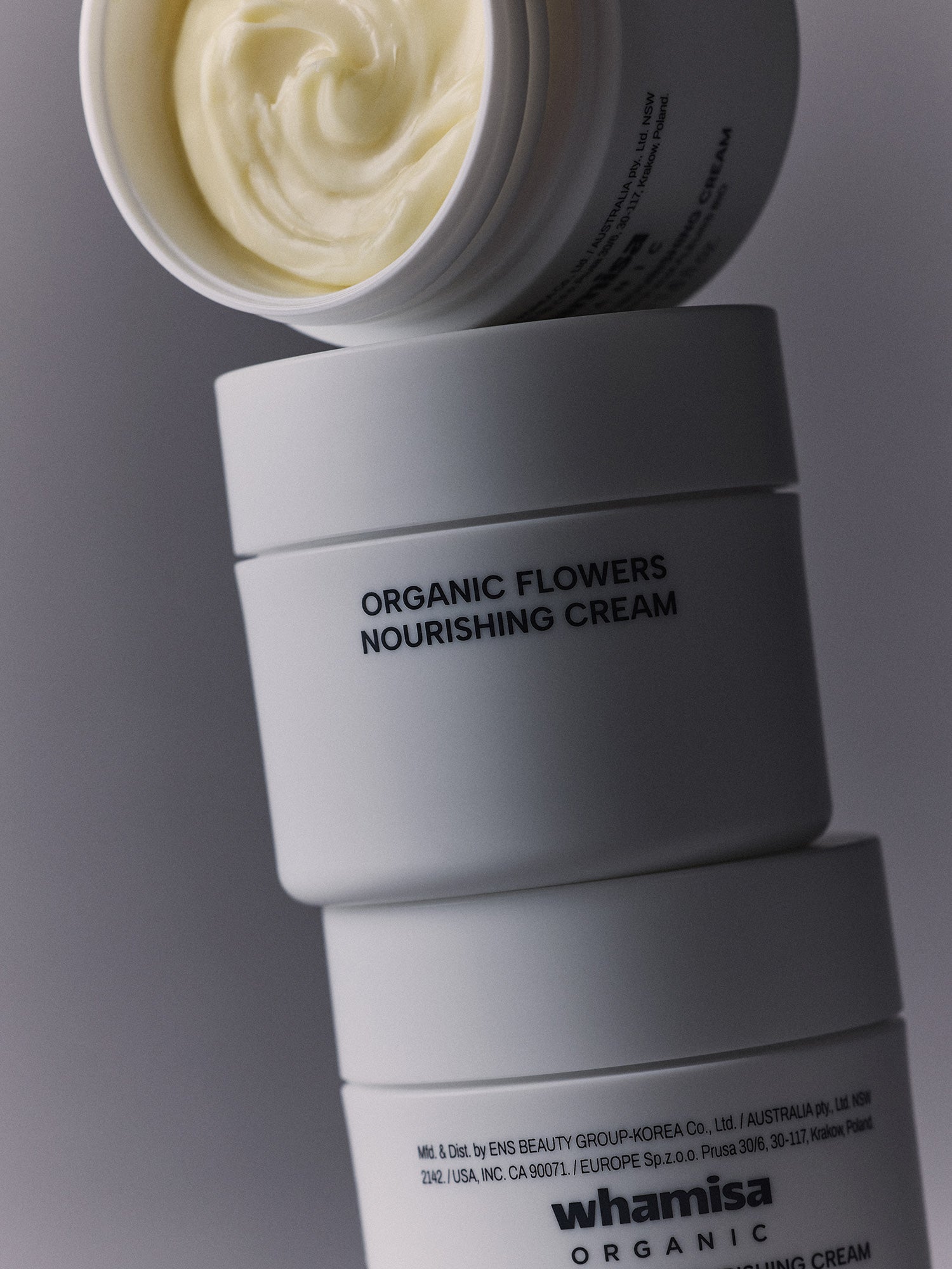 WHAMISA Organic Flowers Nourishing Cream