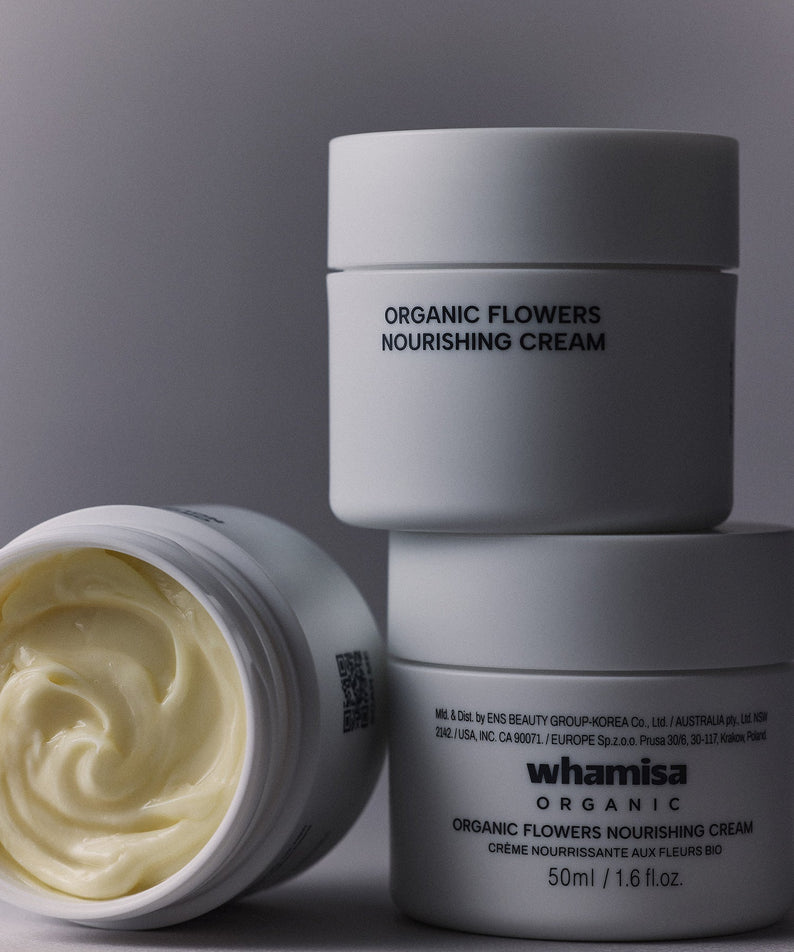 WHAMISA Organic Flowers Nourishing Cream