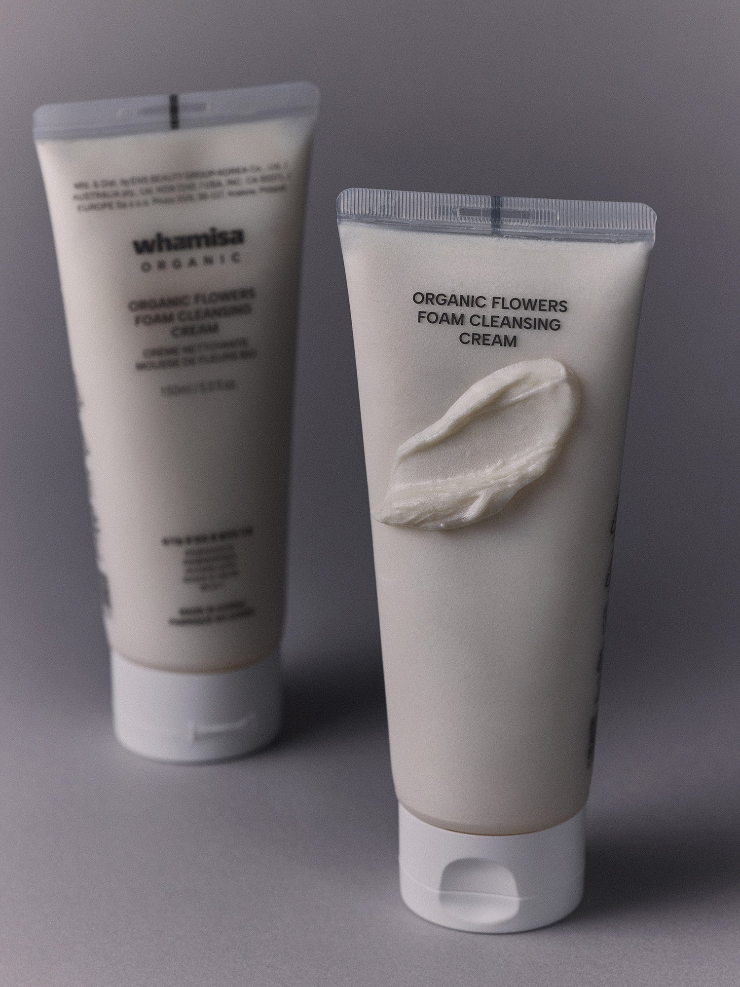 WHAMISA Organic Flowers Foam Cleansing Cream