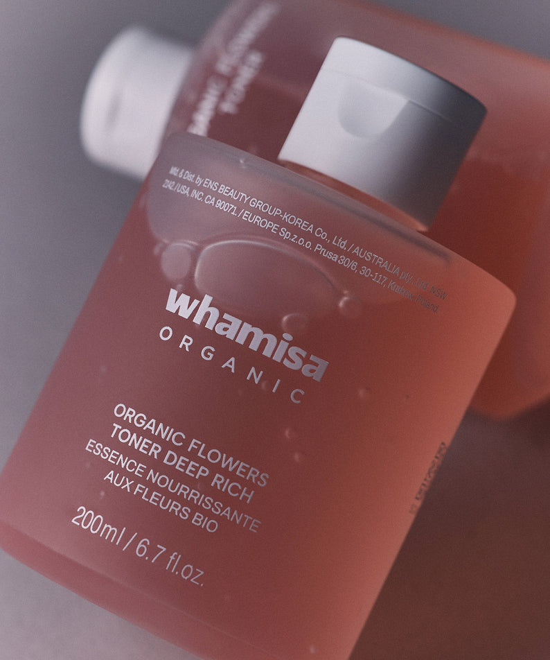 WHAMISA Organic Flowers Toner Deep Rich
