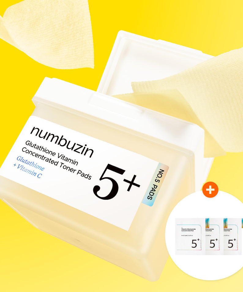NUMBUZIN No.5 Glutathione C Trace Film Pads 70 Pads +6 Bonus