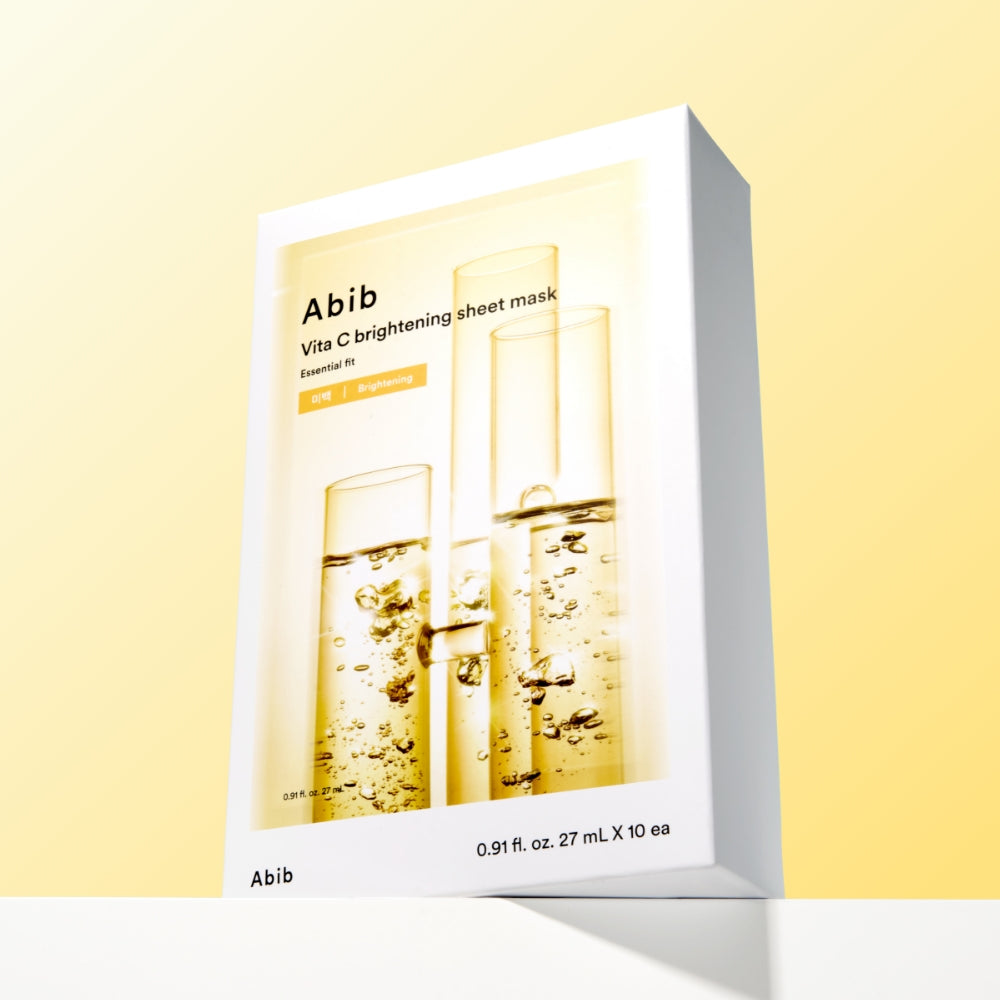 ABIB Essential Fit Sheet Mask Trio Set 30 Sheets