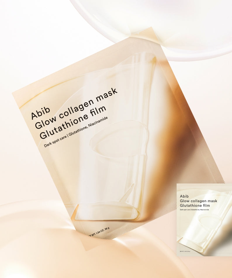 ABIB Glow Collagen Glutathione Film Mask 4 Sheets