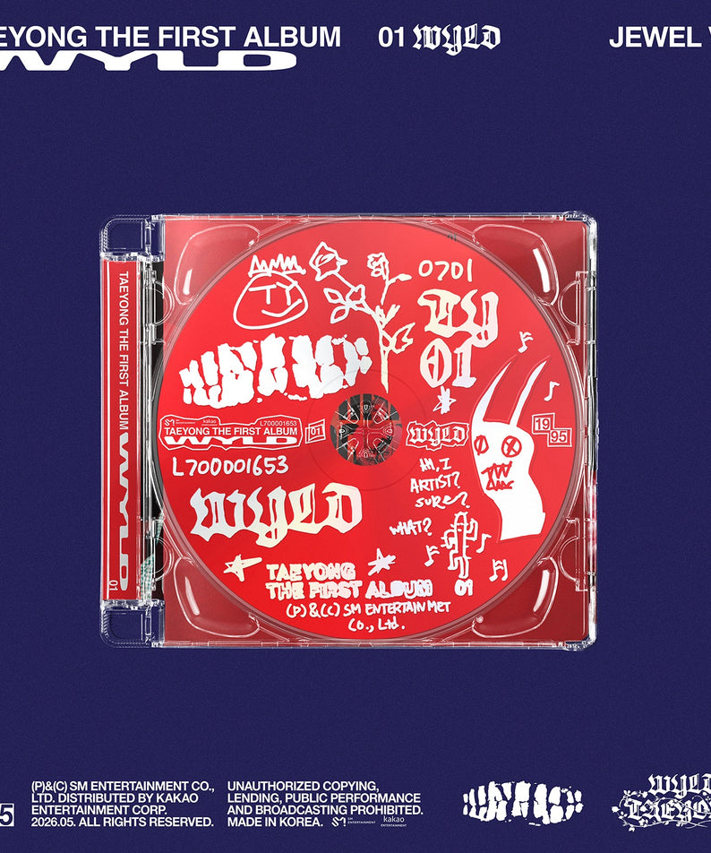 TAEYANG - 1st Full Album [WYLD] (Jewel Case Ver.) - Kpop Album Koolseoul