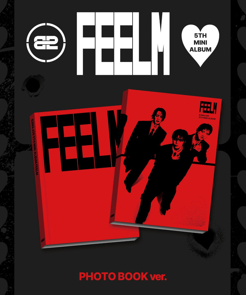 82MAJOR - 5TH MINI ALBUM [FEELM] (PHOTOBOOK ver.) - Kpop Album Koolseoul