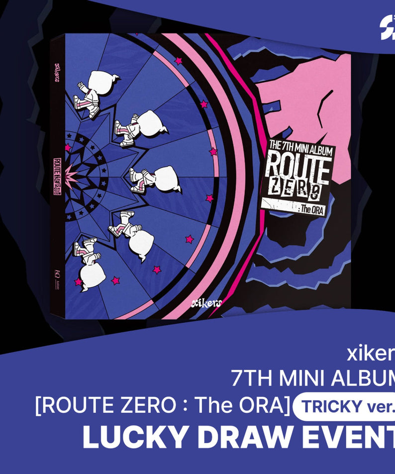xikers - 7TH MINI ALBUM [ROUTE ZERO : The ORA] (TRICKY ver.) - Kpop Album Koolseoul