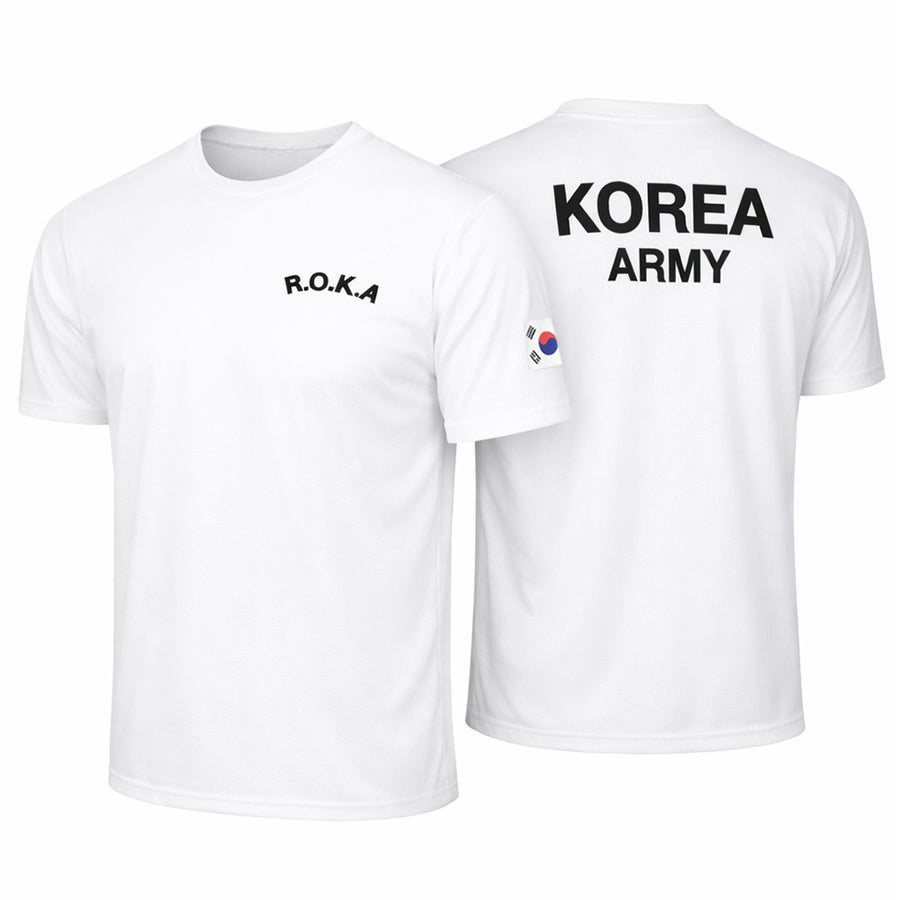 ASORT ROKA Korea Army - Tech T-shirt (White)