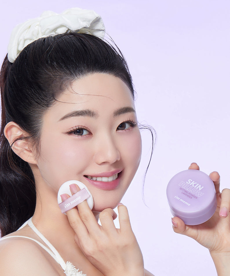 IM'MEME Skin Pillow Setting Powder Lavender 10g