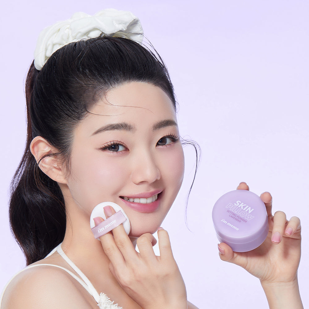 IM'MEME Skin Pillow Setting Powder Lavender 10g