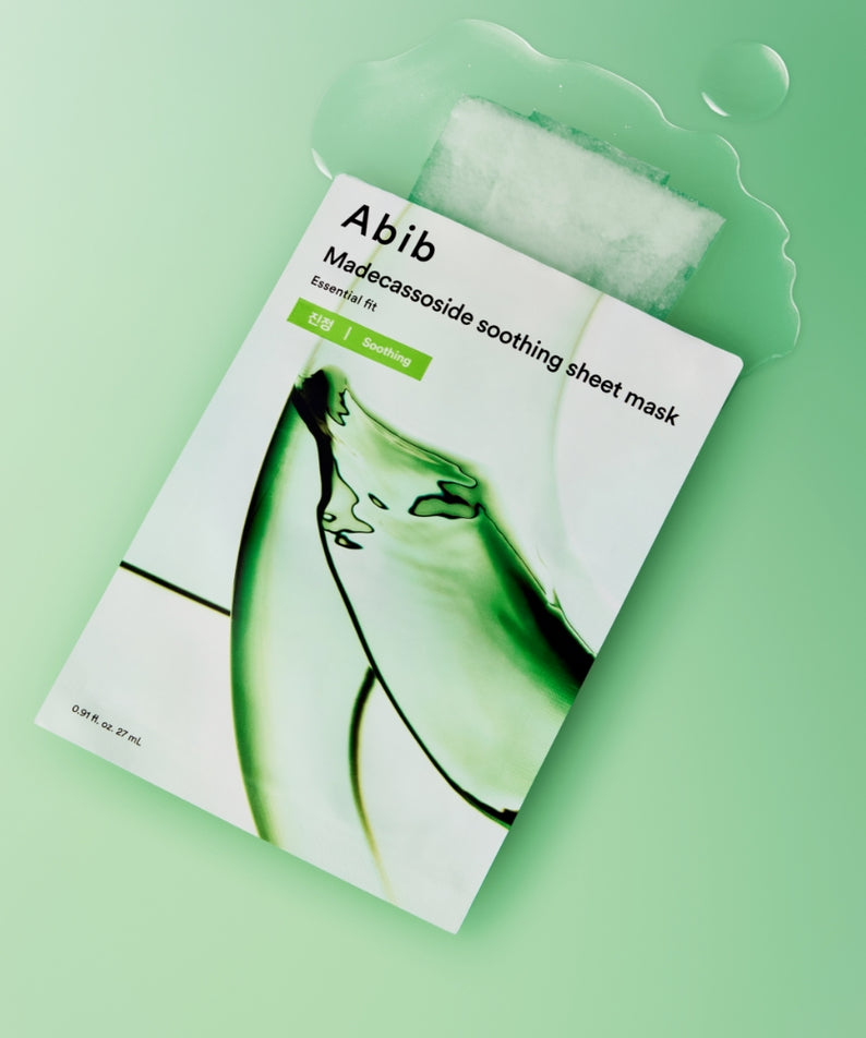 ABIB Essential Fit Sheet Mask Madecassoside Calming 1 Sheet