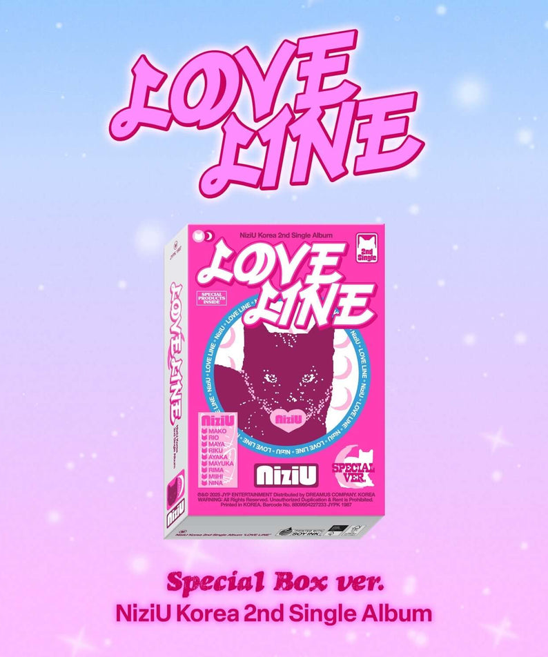 NIZIU - [LOVE LINE] - Kpop Album | Kool Seoul - Buy Kpop Albums Online