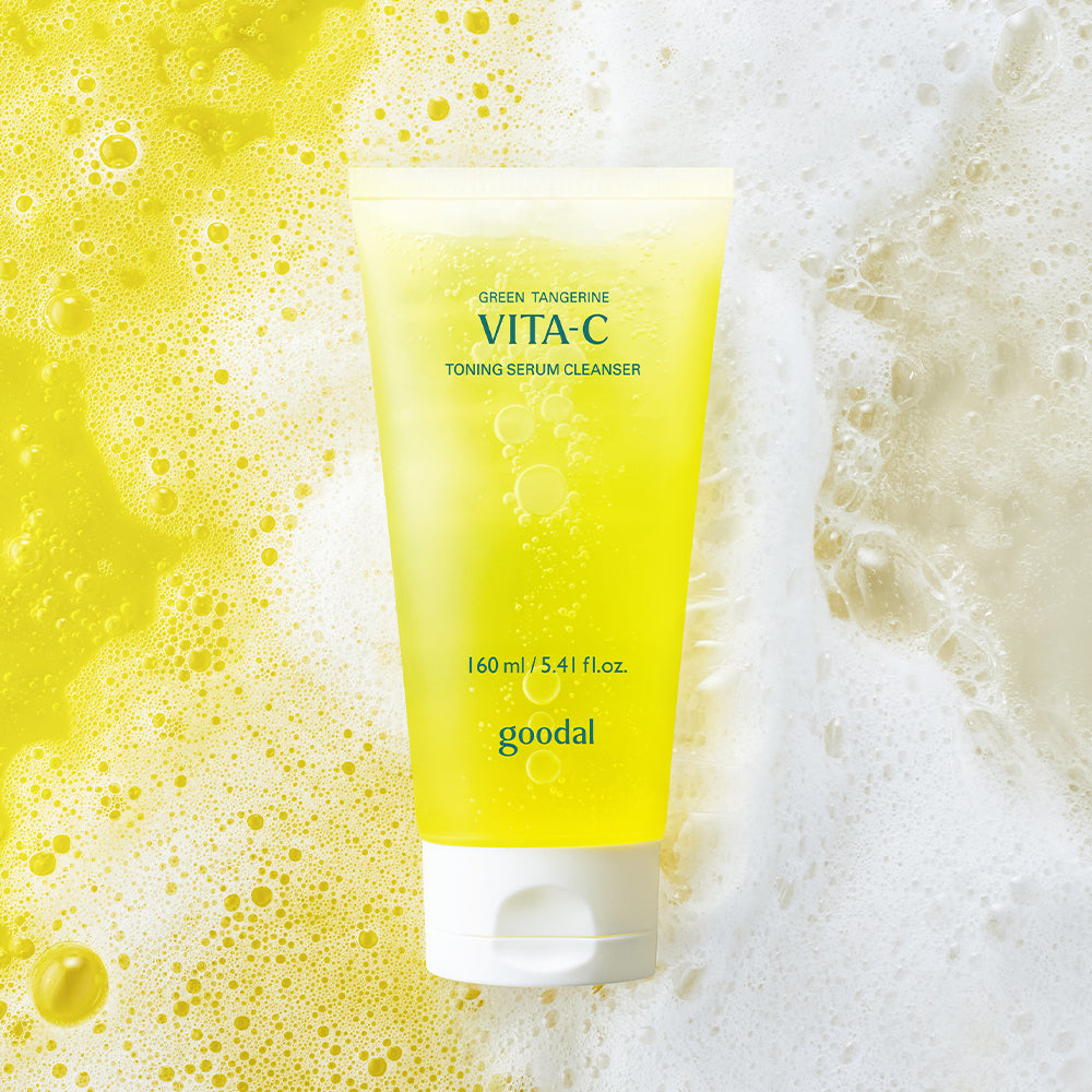 GOODAL Green Tangerine Vita C Toning Serum Cleanser